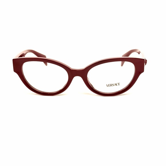 Versace Mod. 3361U 5487 Women's Bordeaux New Authentic 53mm Glasses NWT - Picture 3 of 7